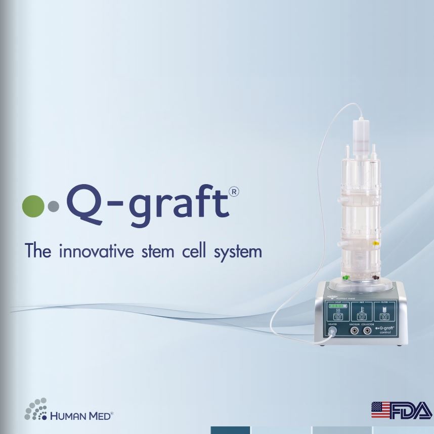 Q-Graft เครื่องสกัดเสต็มเซลล์