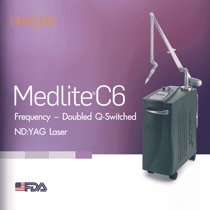 Medlite เครื่อง Q-Switch ลบรอยสัก