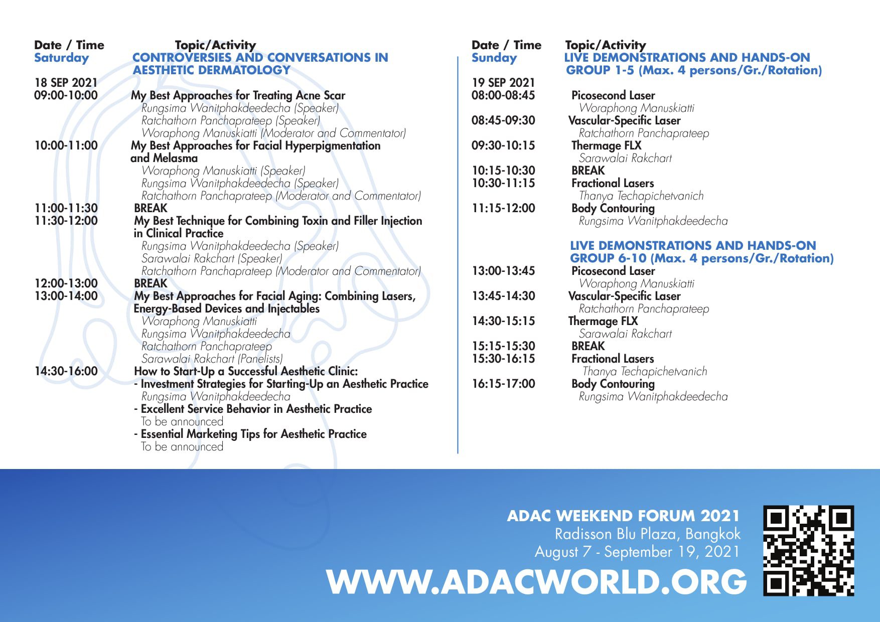 ADAC Weekend Forum 2021