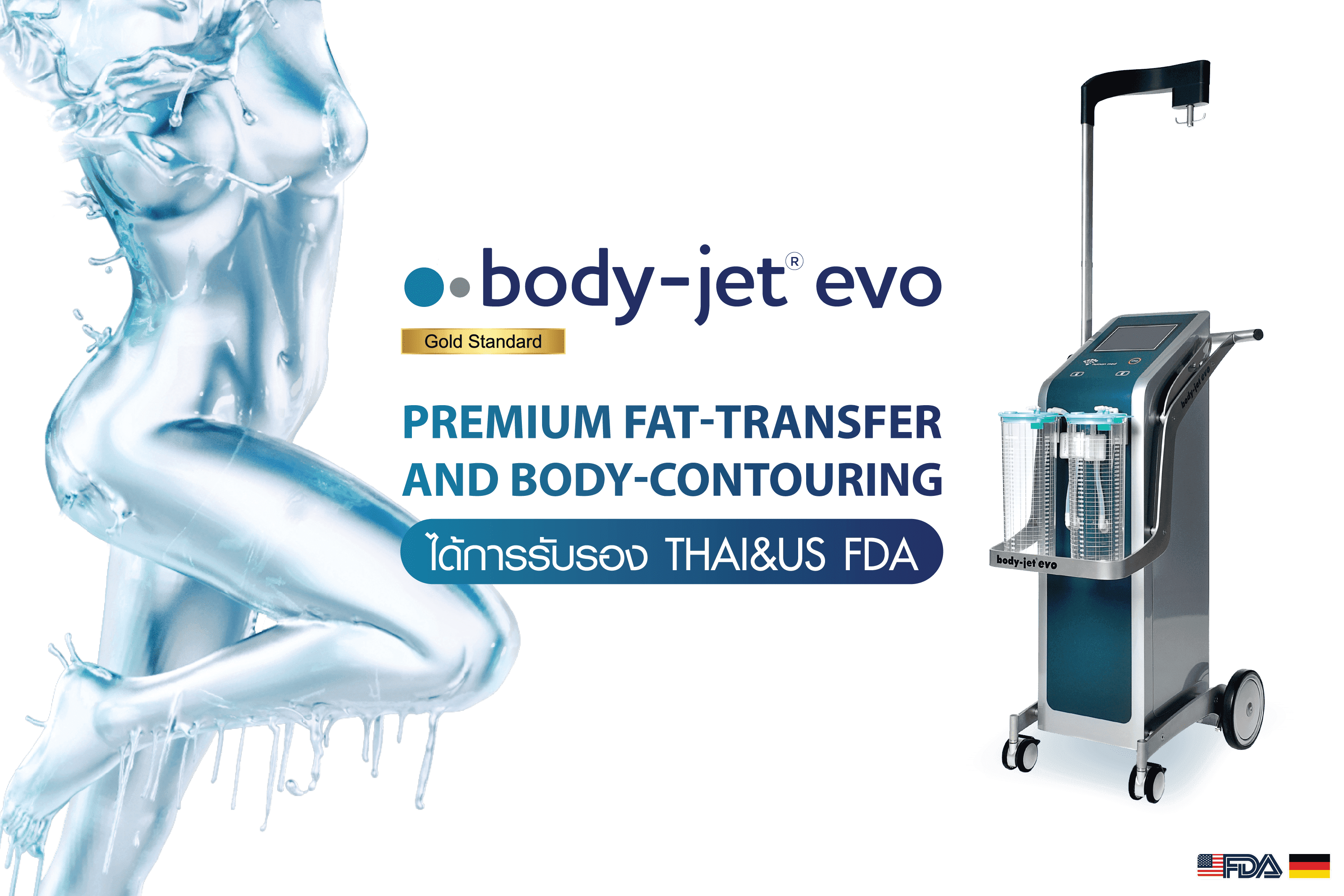 bodyjet® evo Liposuction and lipotransfer Human Med AG
