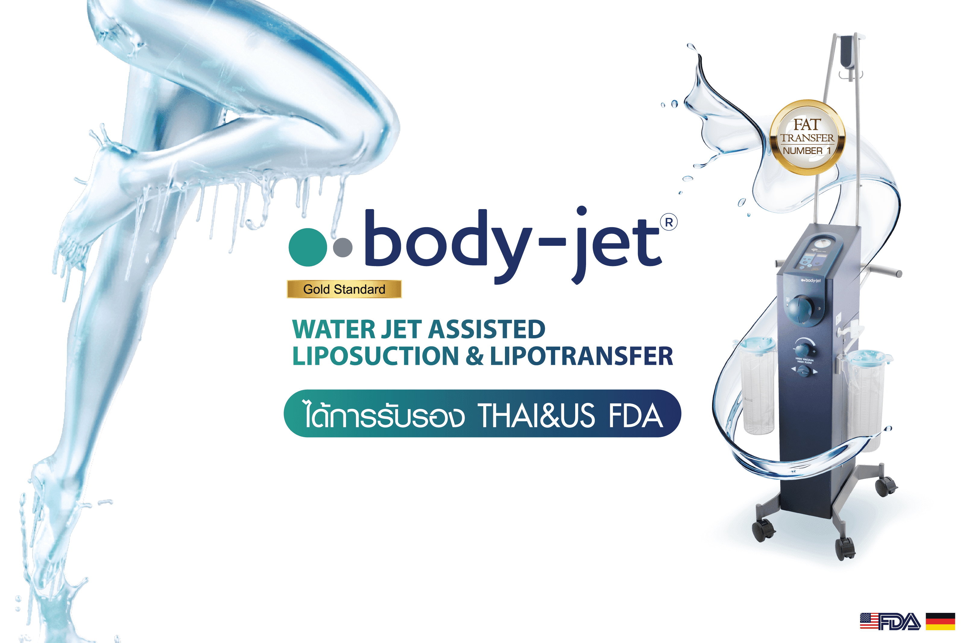bodyjet® Liposuction and lipotransfer Human Med AG