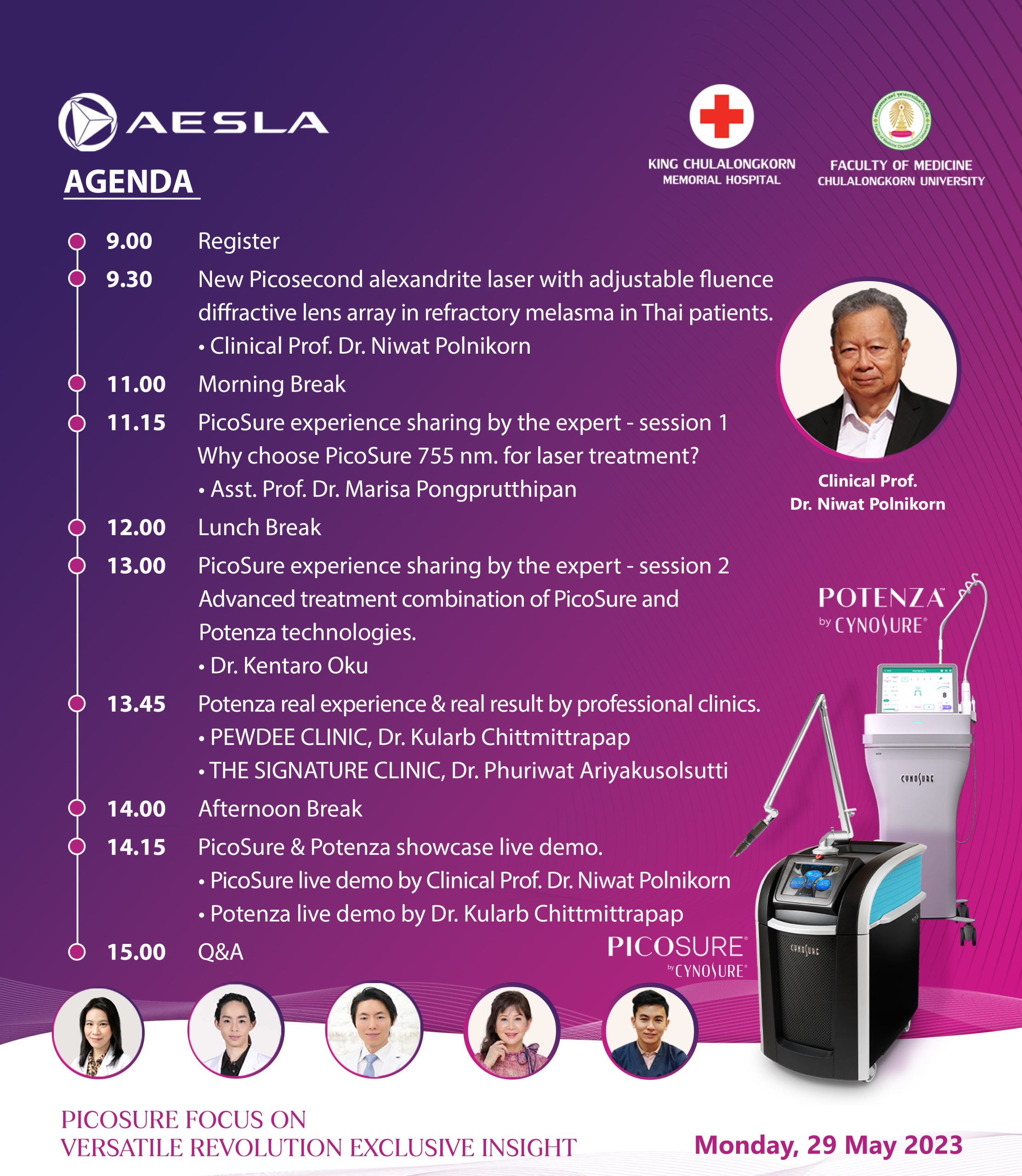 PICOSURE FOCUS ON VERSATILE REVOLUTION EXCLUSIVE INSIGHT Performance & Integrated of Picosecond Laser 755NM.