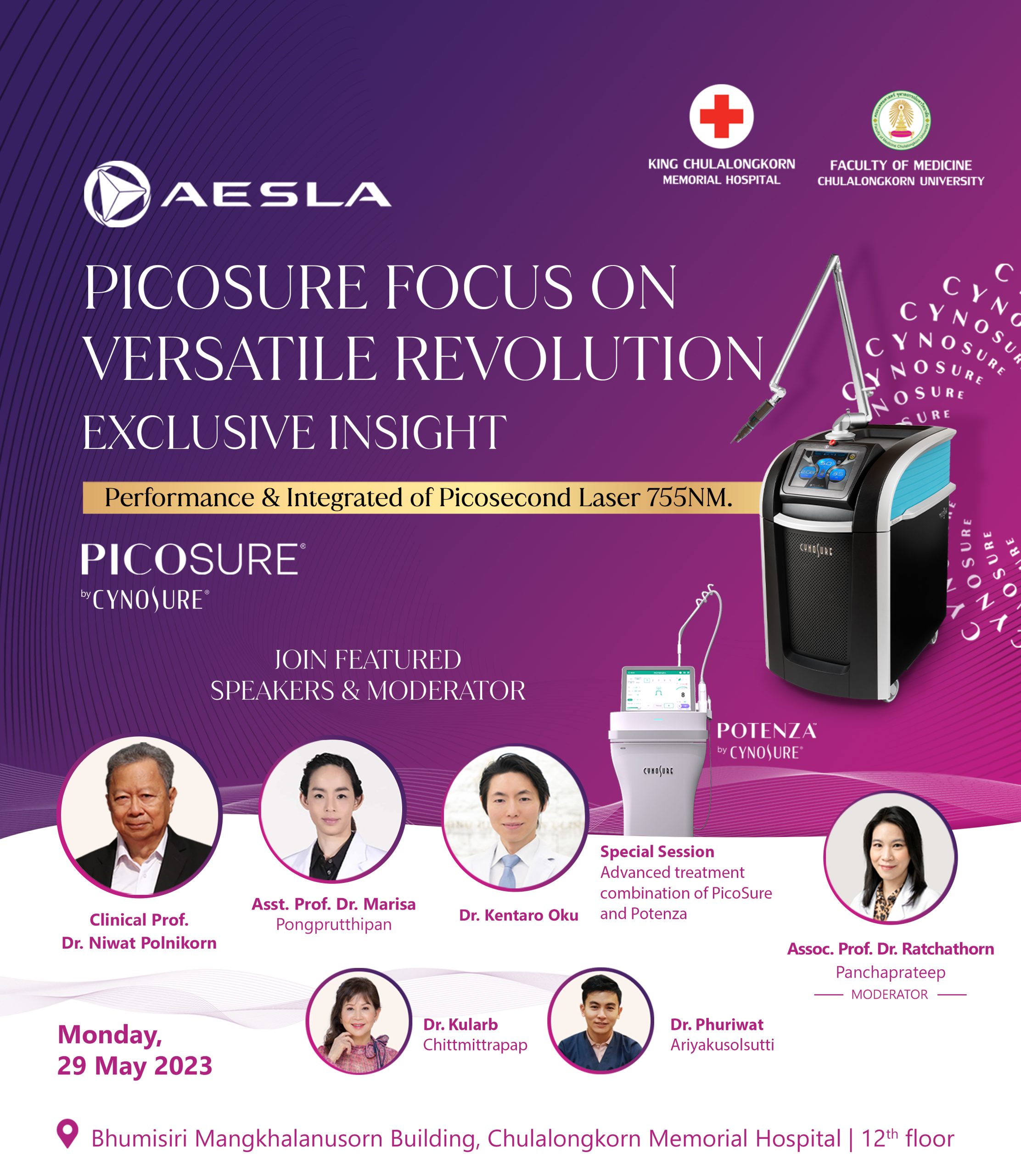 PICOSURE FOCUS ON VERSATILE REVOLUTION EXCLUSIVE INSIGHT Performance & Integrated of Picosecond Laser 755NM.